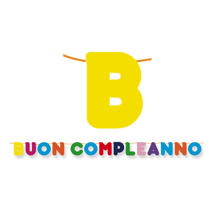 FESTONE BUON COMPLEANNO - Artista Balloon