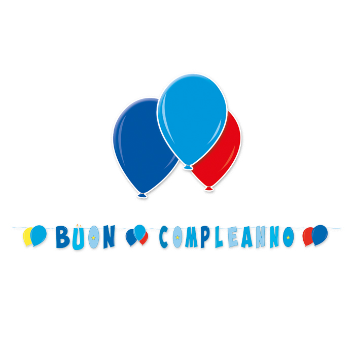 FESTONE BUON COMPLEANNO - Artista Balloon